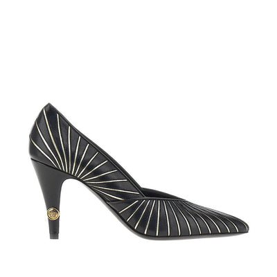gianni nappa leather pumps