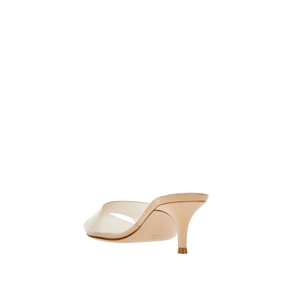 GIANVITO ROSSI 36 elle pvc mules