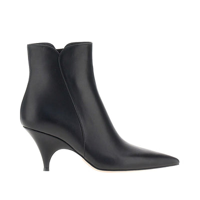 sofia leather booties