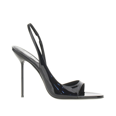 lidia patent leather slingback sandals