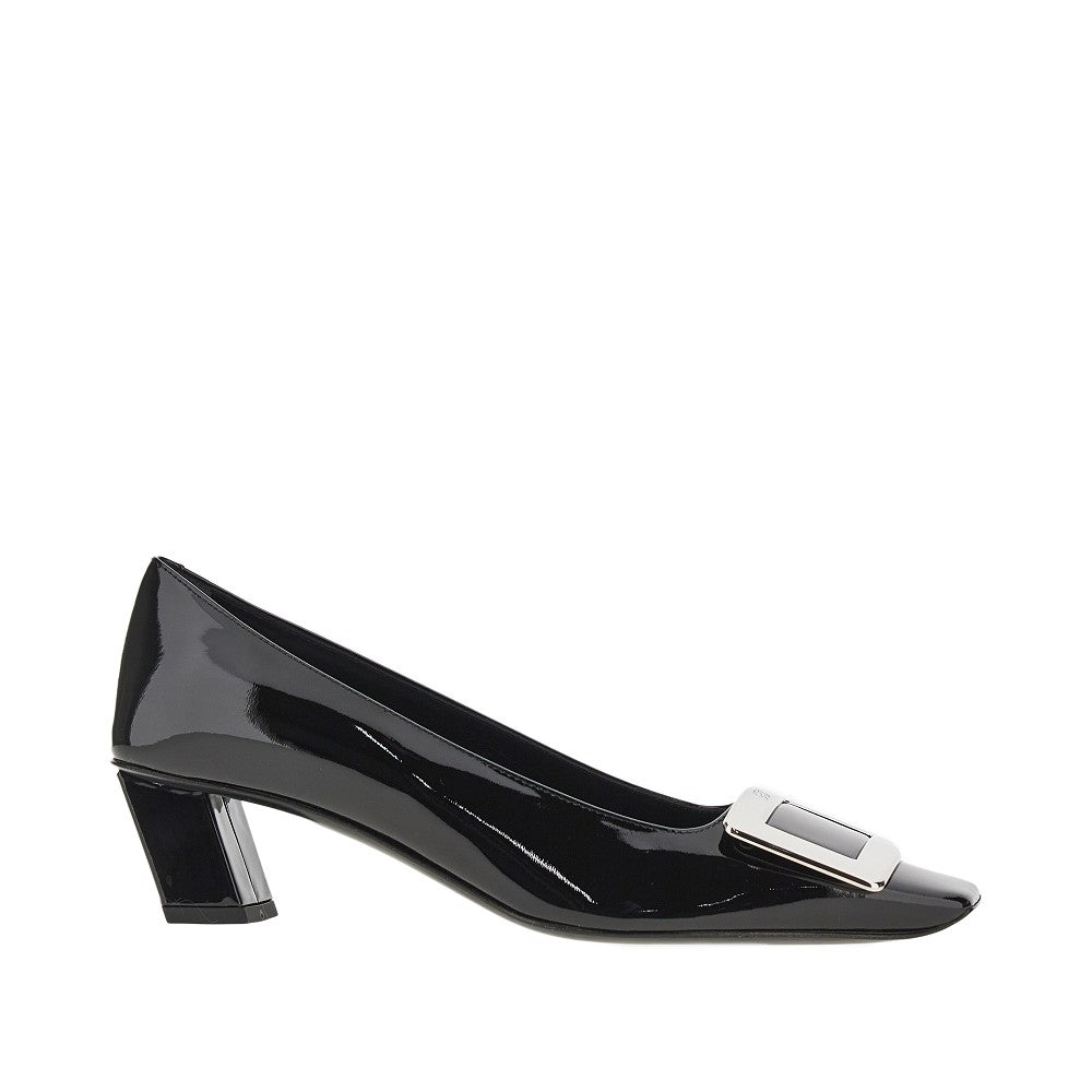 ROGER VIVIER 36 belle vivier patent leather pumps
