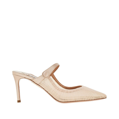 voile tulle mules
