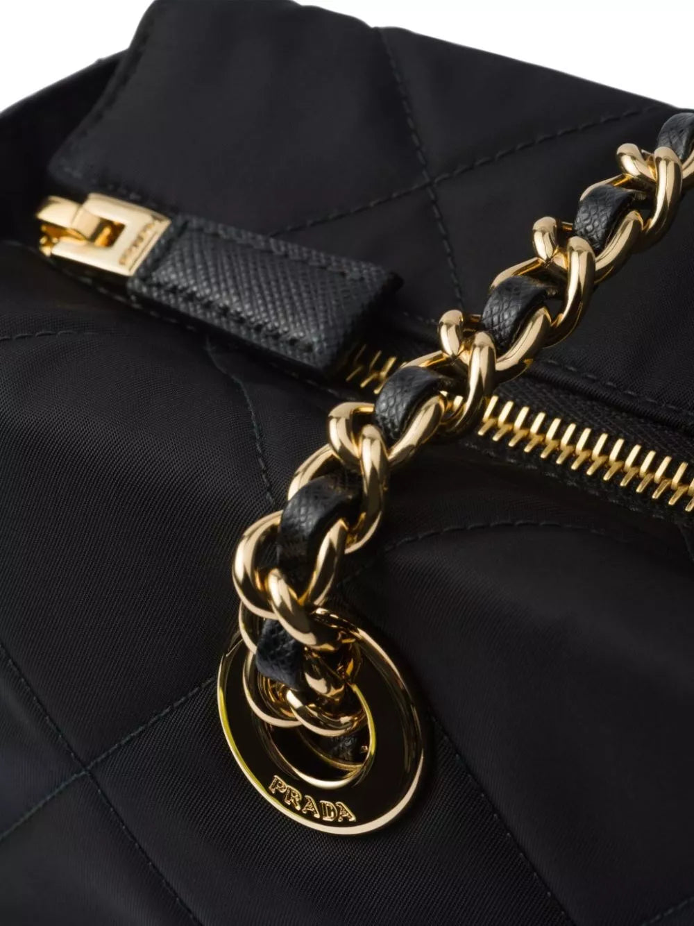 Prada 重新版 1995 Chaîne 中号再生尼龙托特包