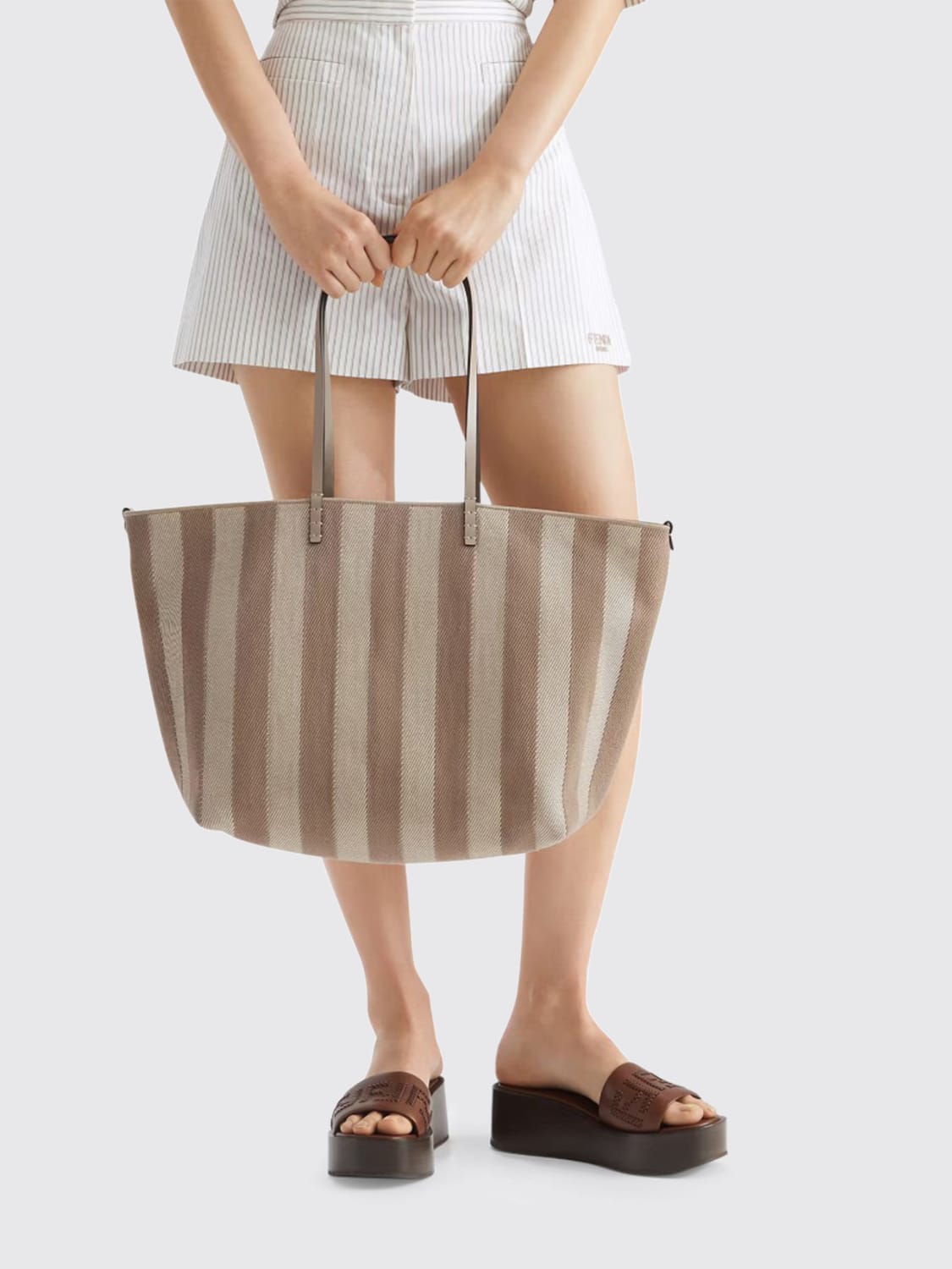 large roll ff canvas tote bag