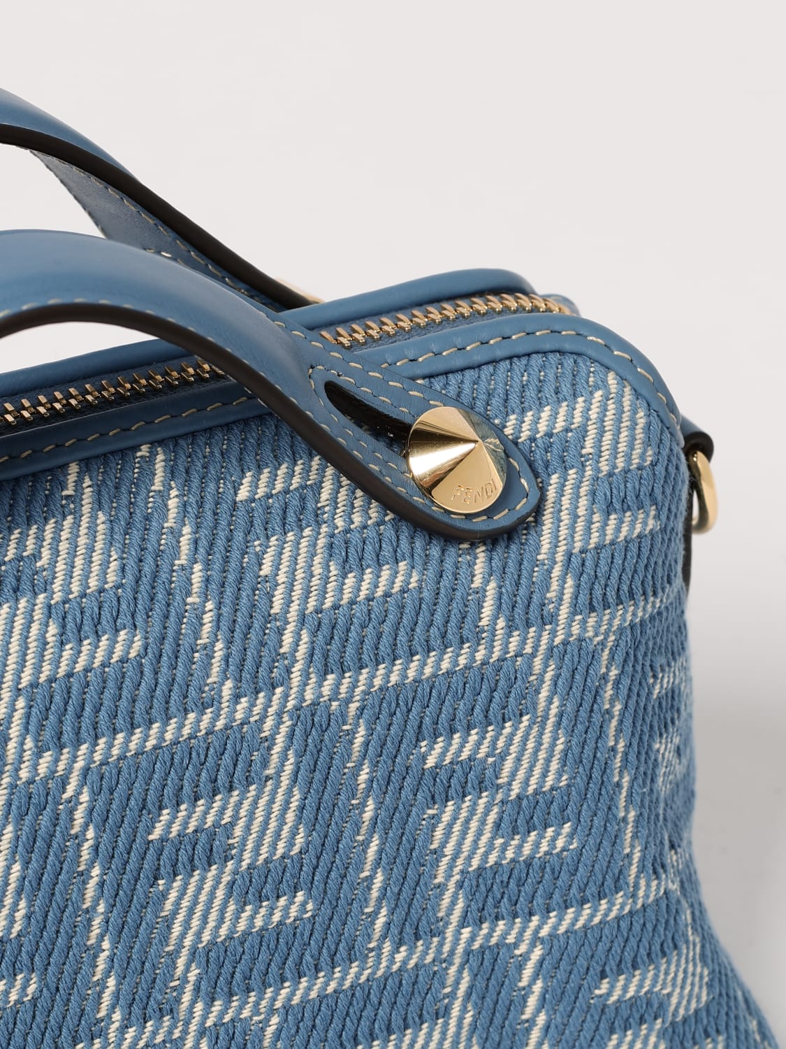 small by they way ff denim shoulder bag