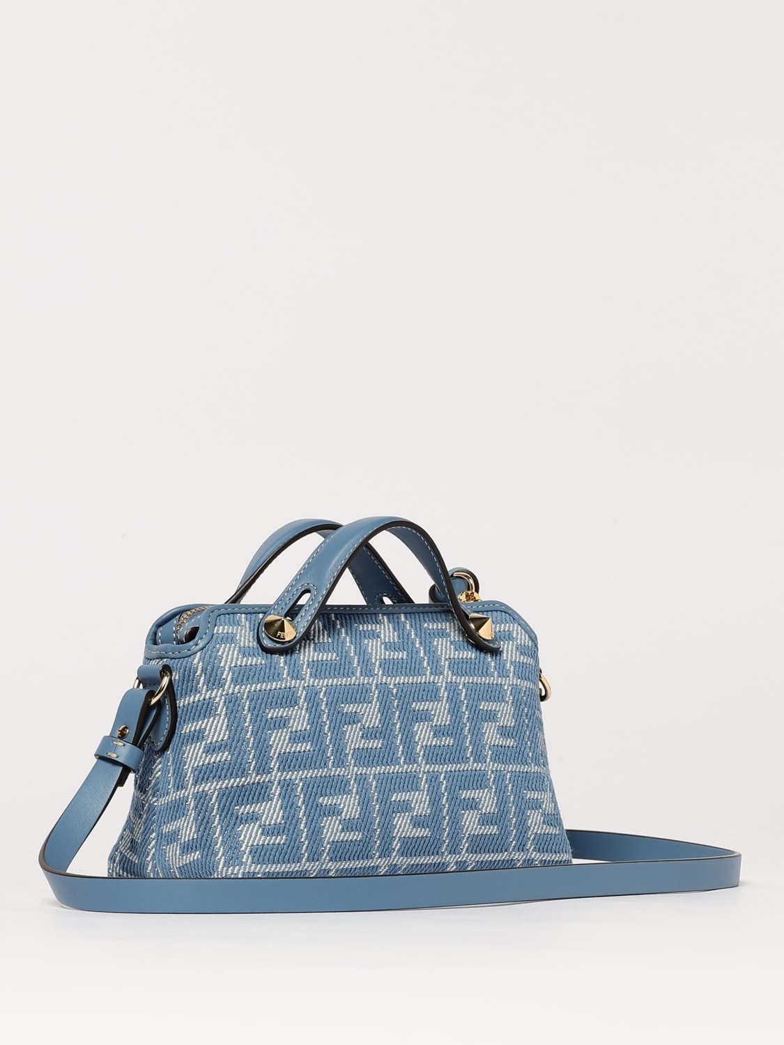 small by they way ff denim shoulder bag