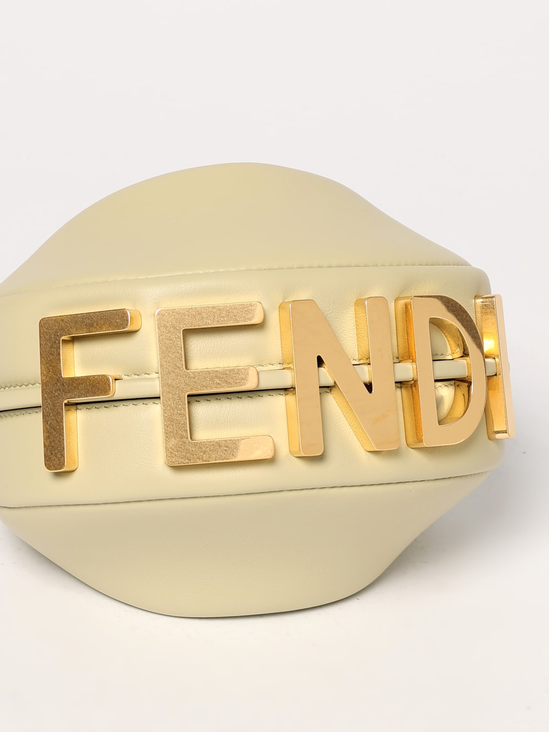 mini fendigraphy ff leather shoulder bag