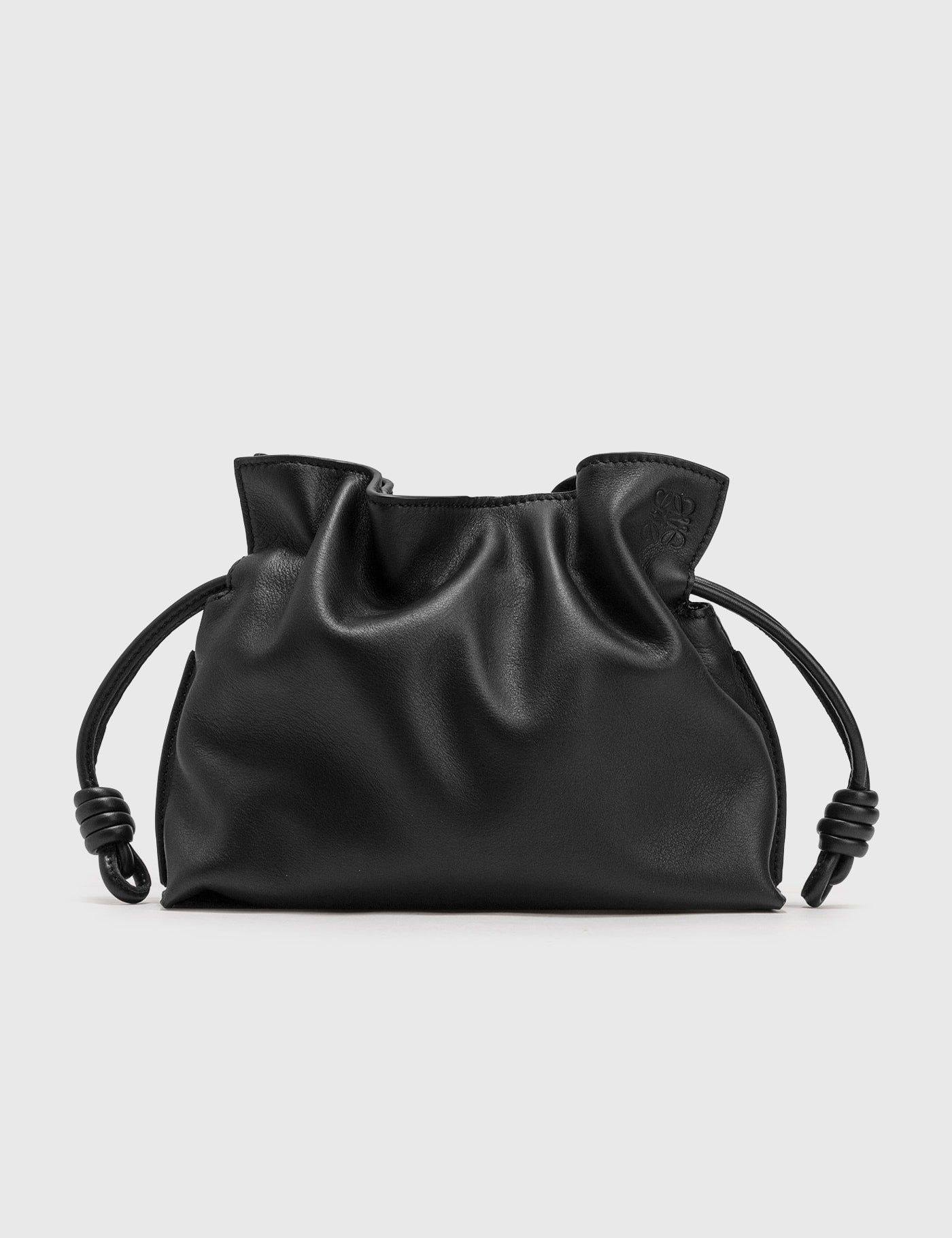 Flamenco Mini Leather Clutch Bag