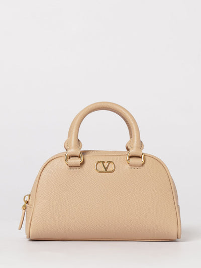 vlogo signature grained leather bag