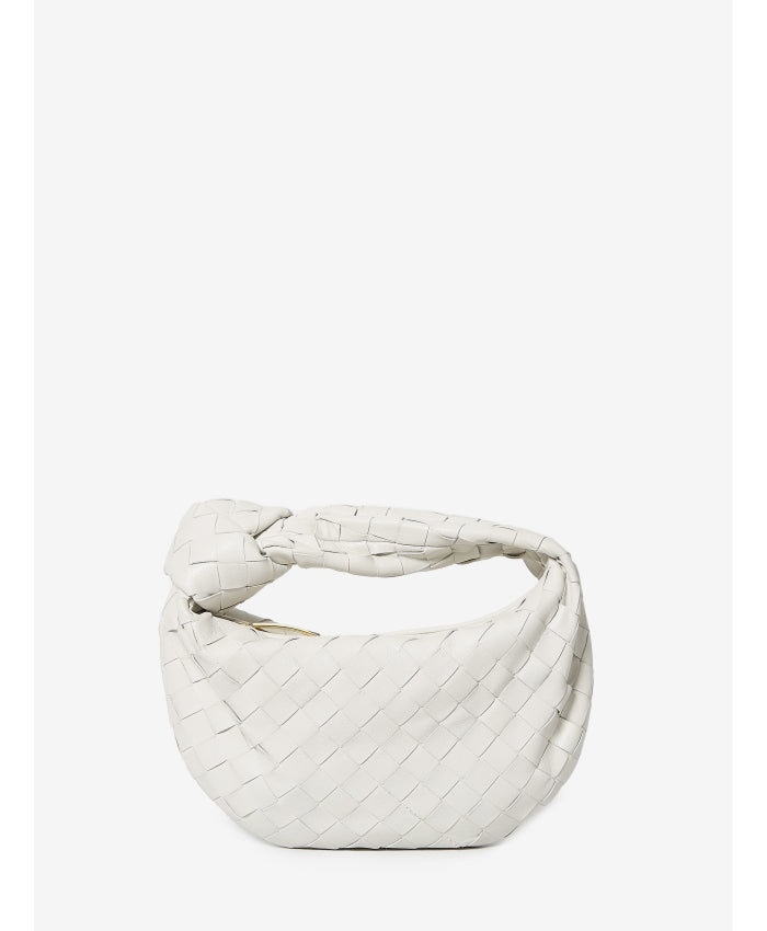 Bottega veneta white mini jodie bag