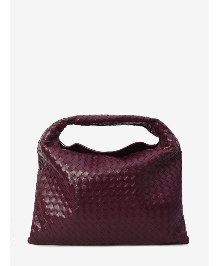 Bottega veneta burgundy large hop bag