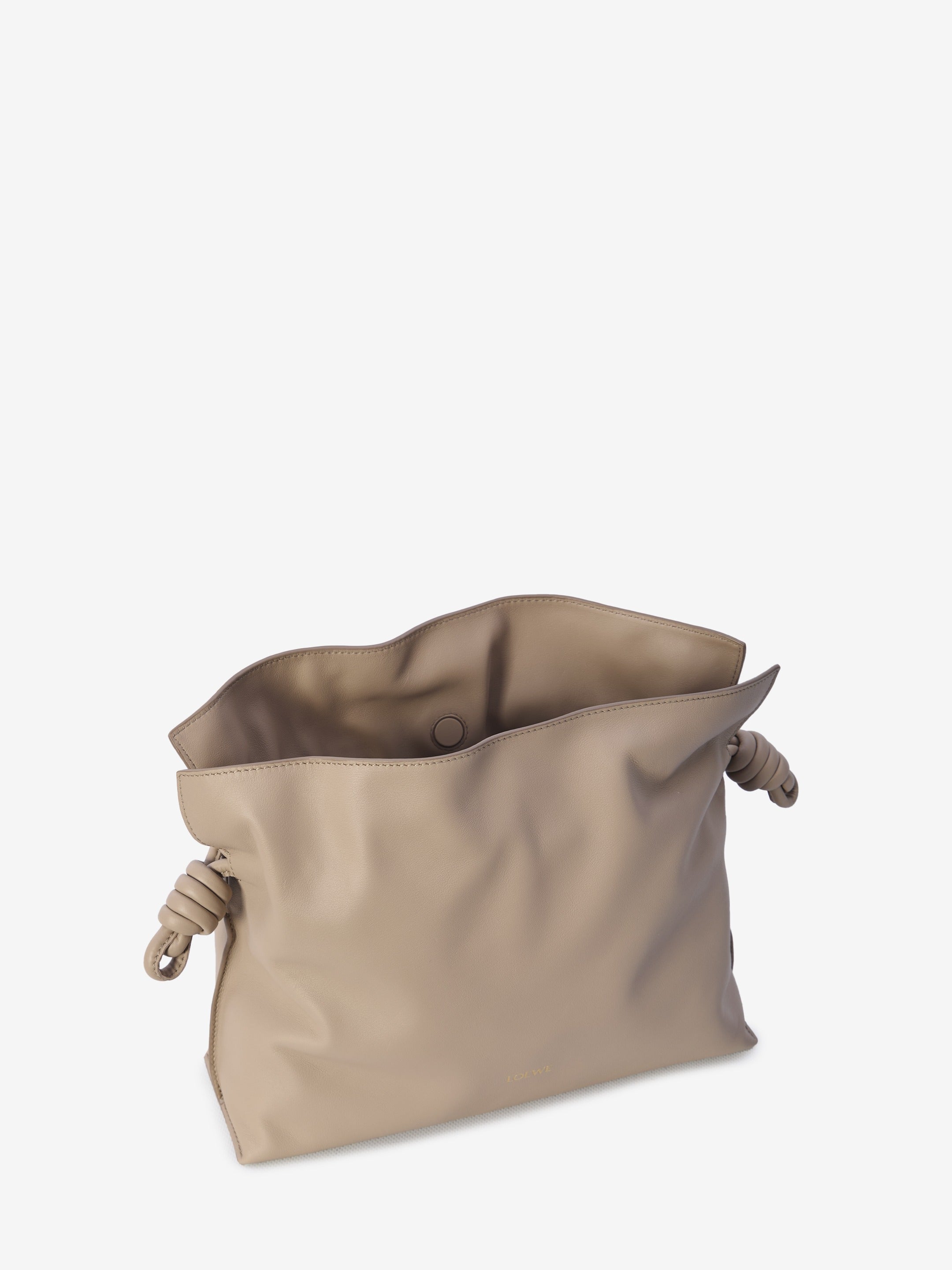 Flamenco Medium Leather Clutch Bag