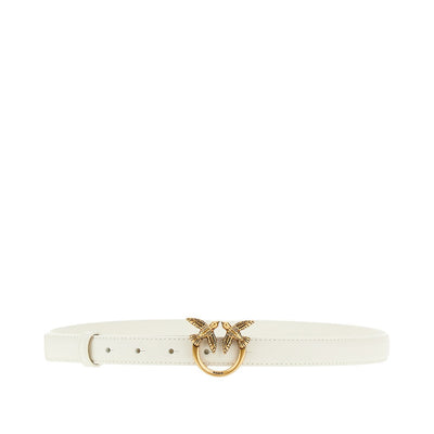 love birds leather belt