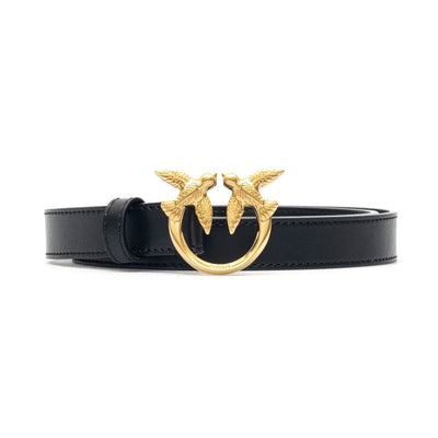 love birds leather belt