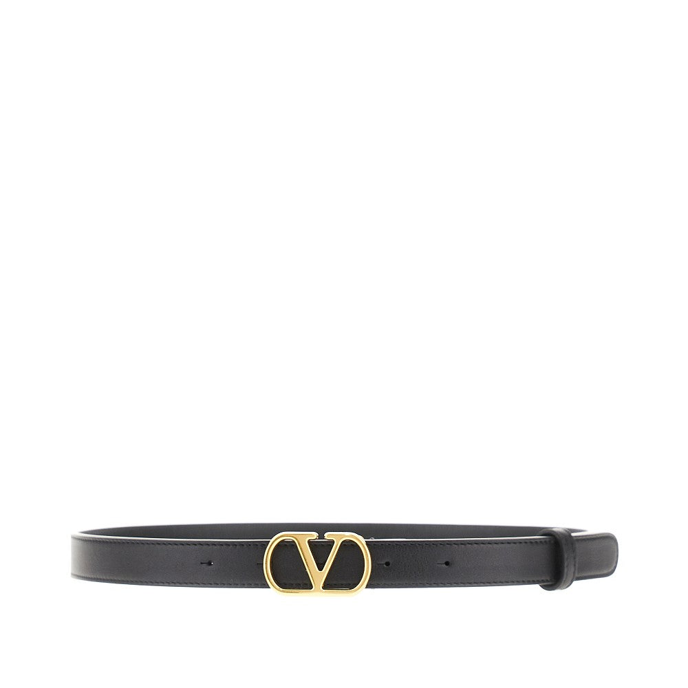 VALENTINO GARAVANI 75 vlogo signature leather belt