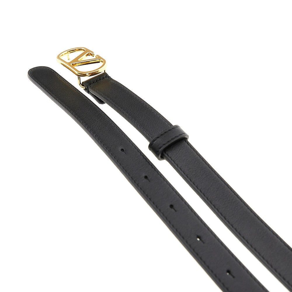 VALENTINO GARAVANI 75 vlogo signature leather belt