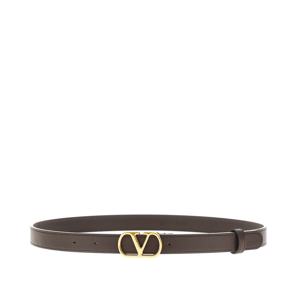 VALENTINO GARAVANI 75 vlogo signature leather belt