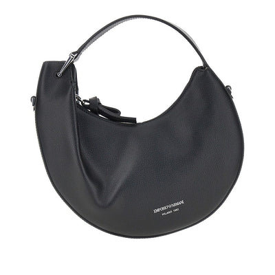 emporio armani 1981 leather mini hobo bag