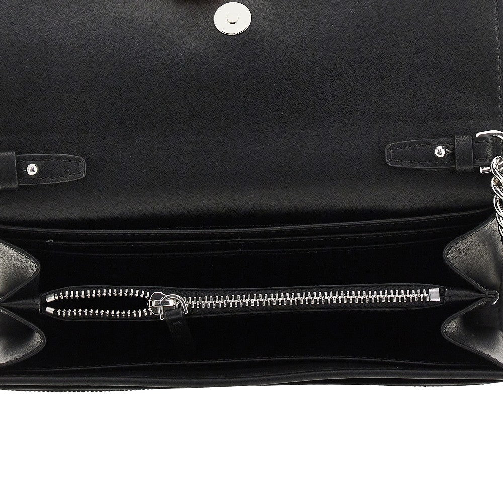 PINKO OS love birds clutch wallet whit rhinestone