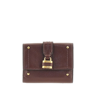 mini paddington tri-fold wallet