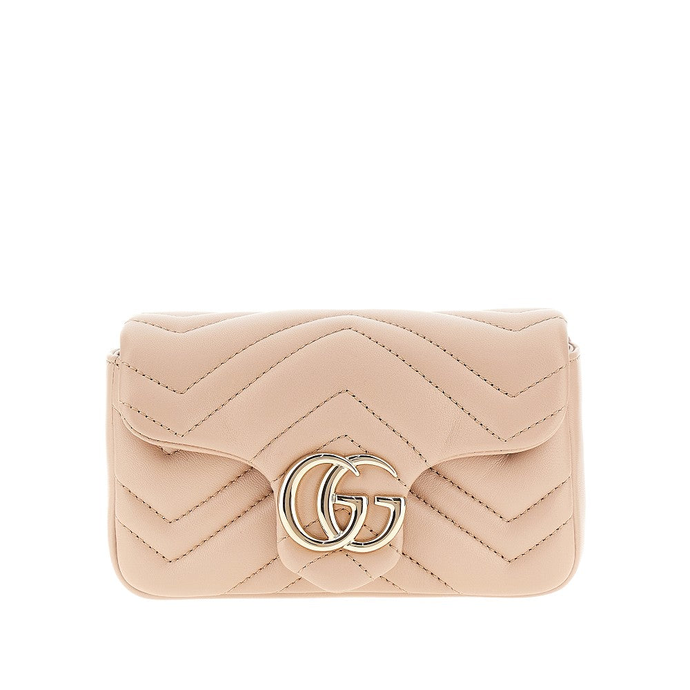 GUCCI OS nappa leather gg marmont mini bag