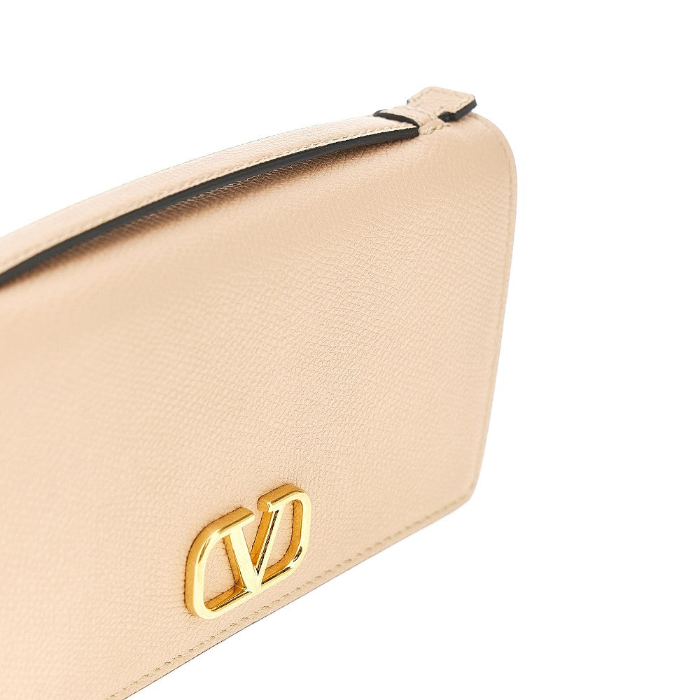 VALENTINO GARAVANI OS vlogo signature leather pouch