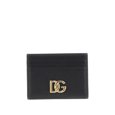leather cardholder with dg logo