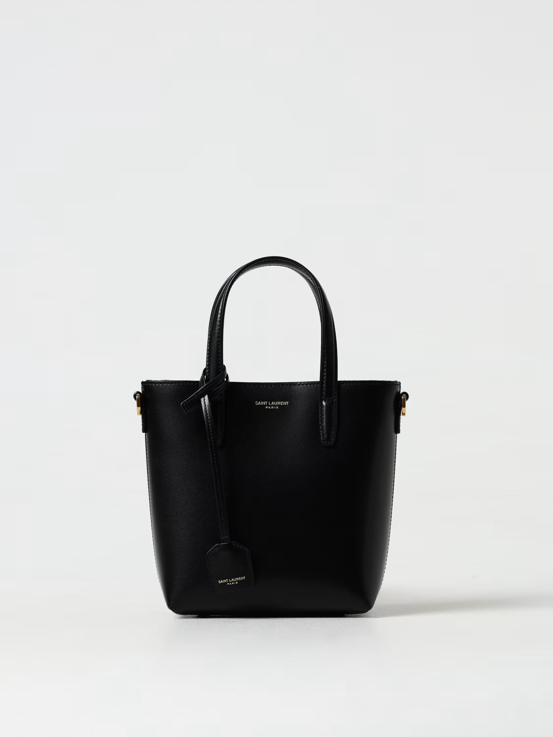 saint-laurent-mini-toy-black-leather-shopping-bag