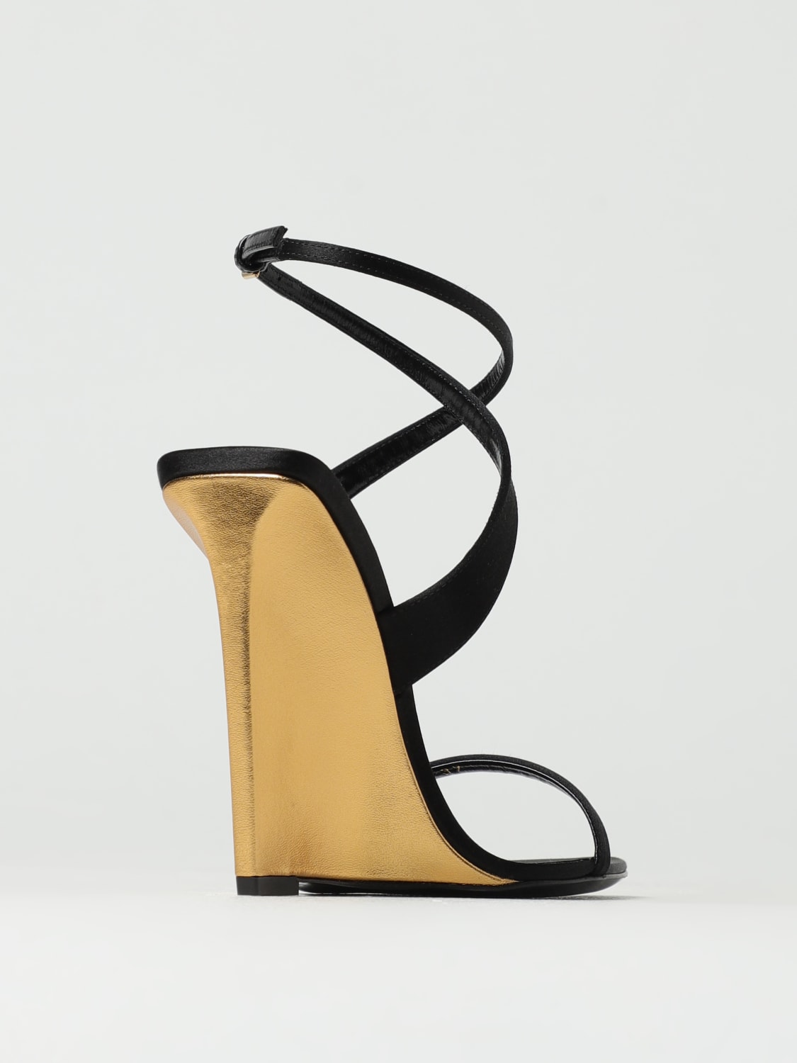 salome 110mm satin heeled sandals