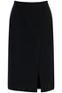 knitted pencil skirt in jersey fabric