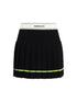 CASABLANCA L  striped pleated skirt