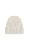 wool beanie with logo