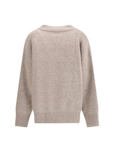 MADELEINE THOMPSON M  v-neck jumper in wool and cashmere