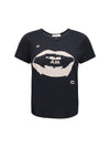 ti amo graphic print jersey t-shirt