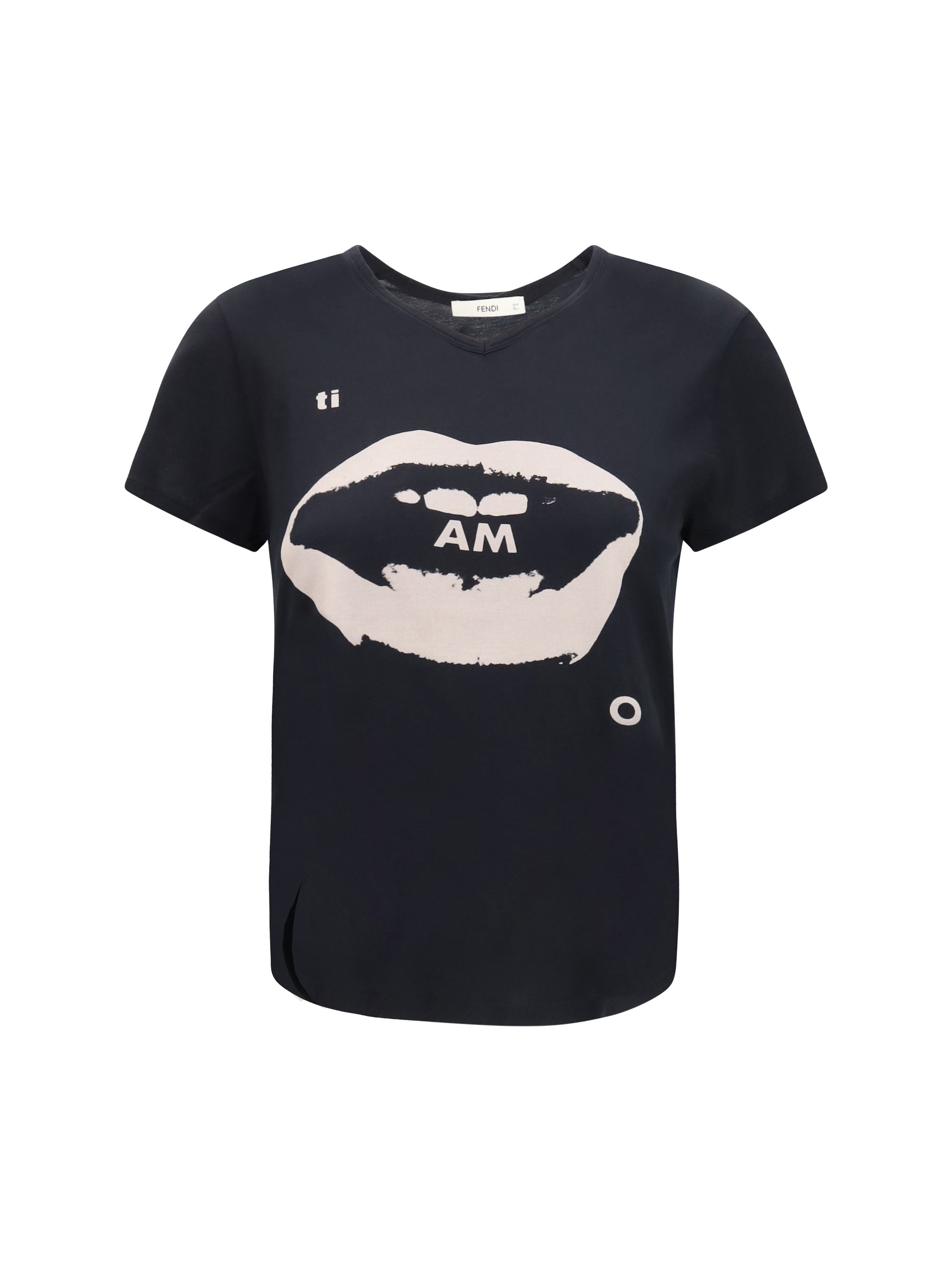 ti amo graphic print jersey t-shirt