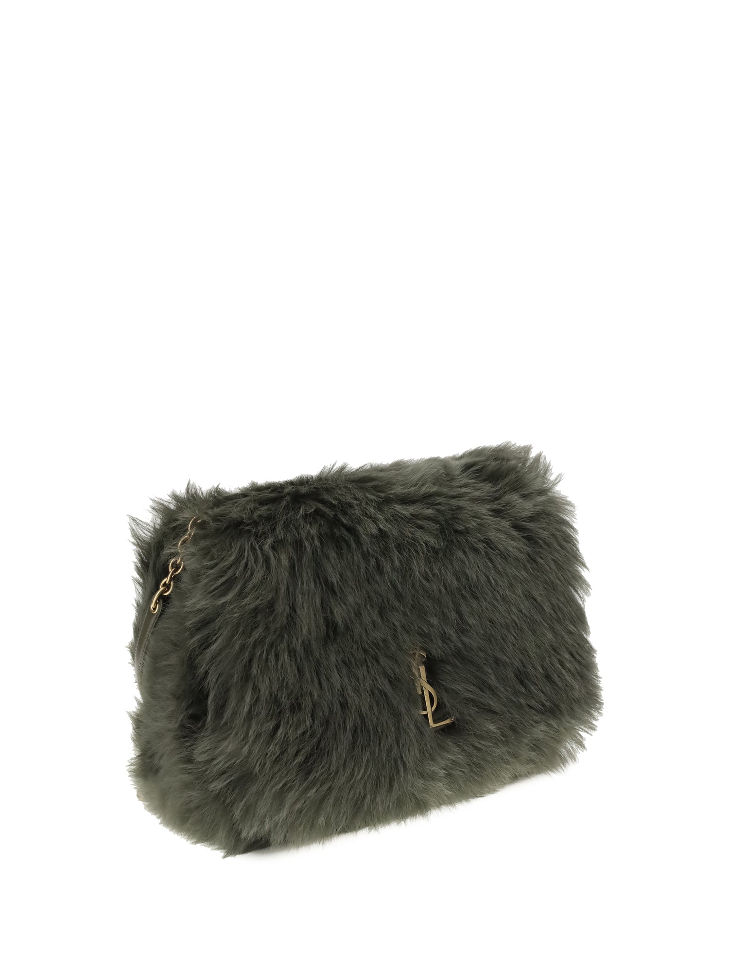 SAINT LAURENT OS jamie medium shearling shoulder bag