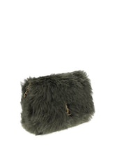 SAINT LAURENT OS jamie medium shearling shoulder bag