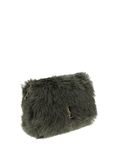 SAINT LAURENT OS jamie medium shearling shoulder bag