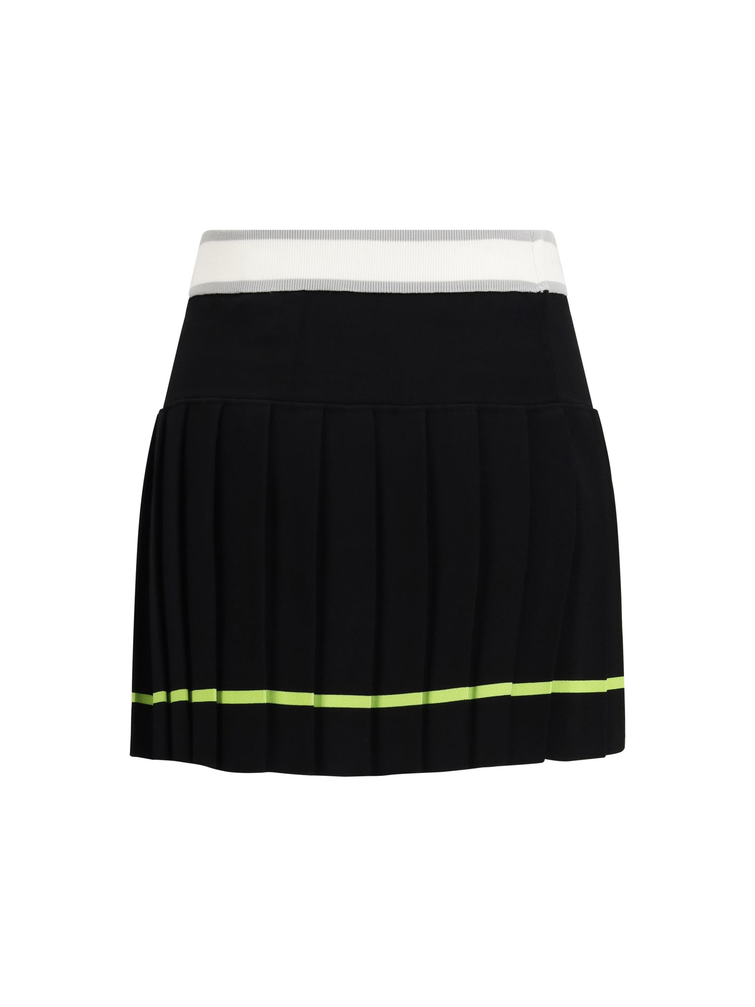 CASABLANCA L  striped pleated skirt