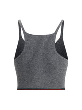 GUCCI M v-neck ribbed top