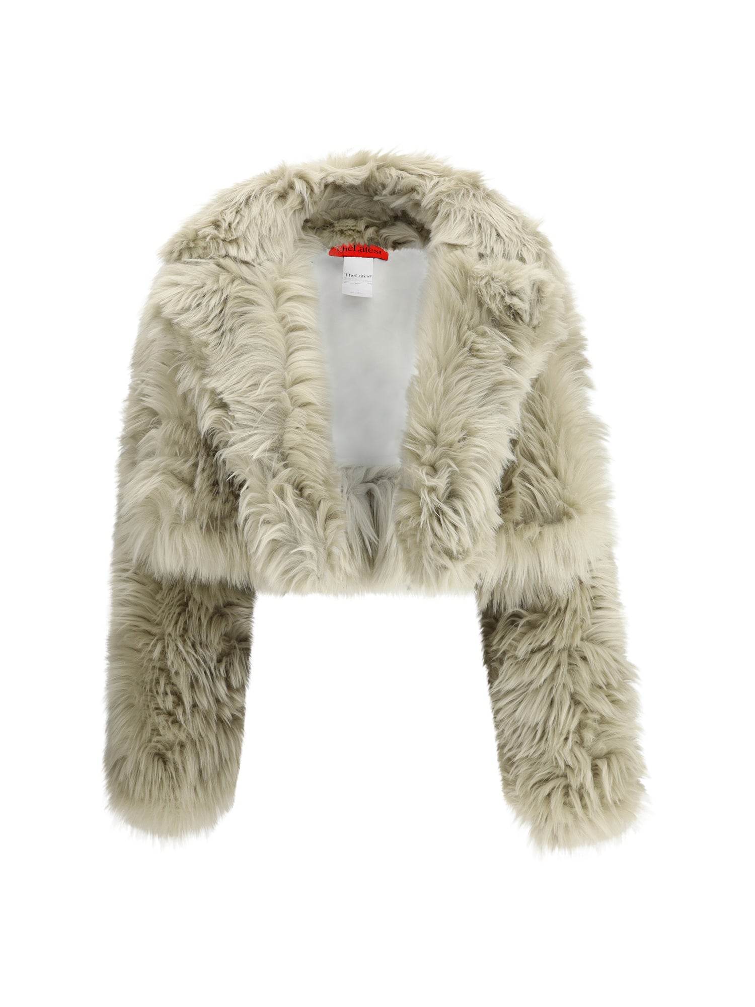 THE LATEST M faux fur jacket