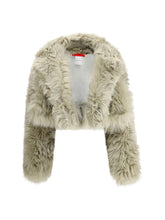 THE LATEST M faux fur jacket