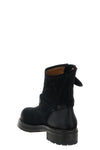the second/layer rider ankle boots feature a biker-inspired structured silhoue