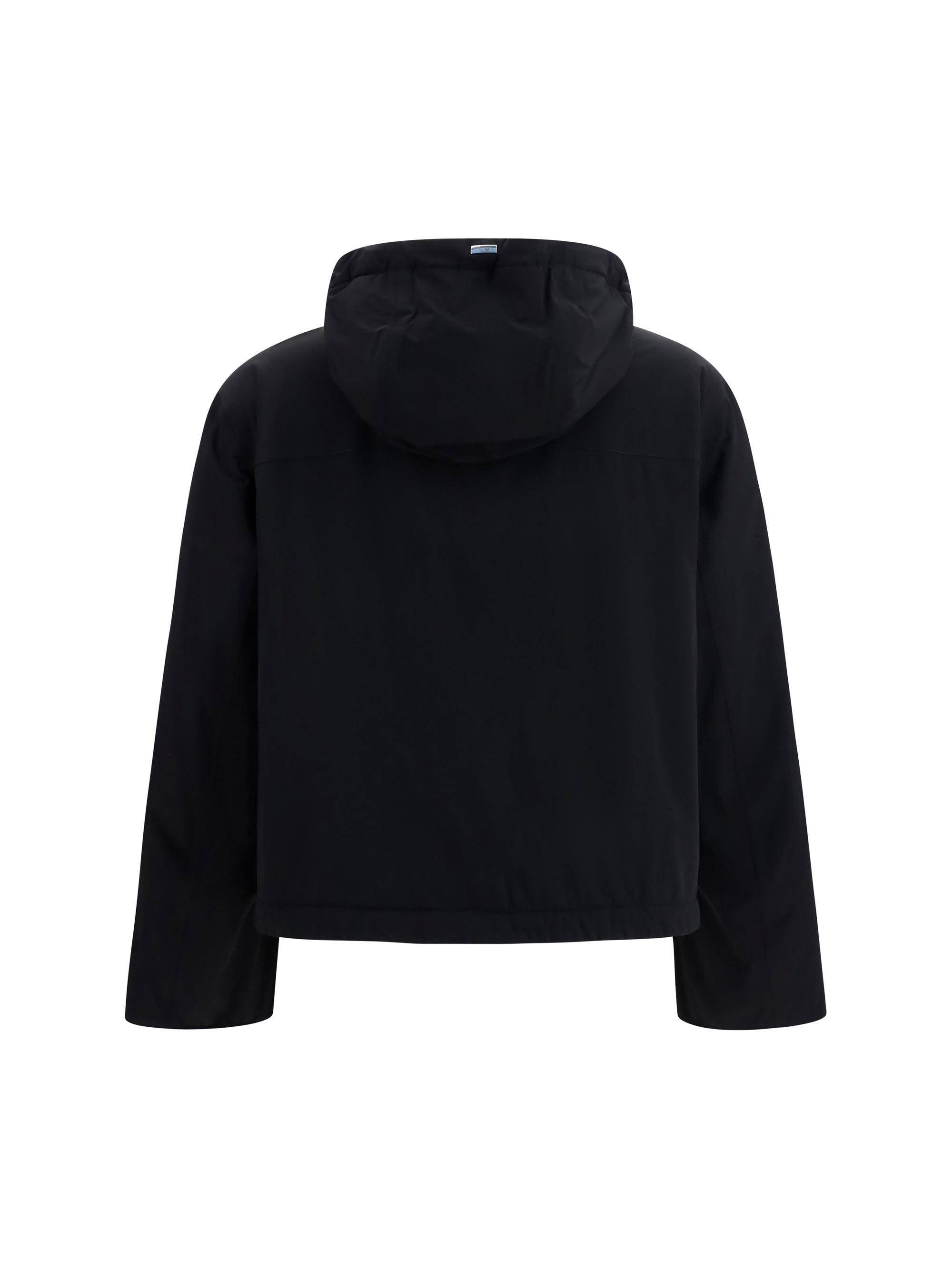 hooded down jacket