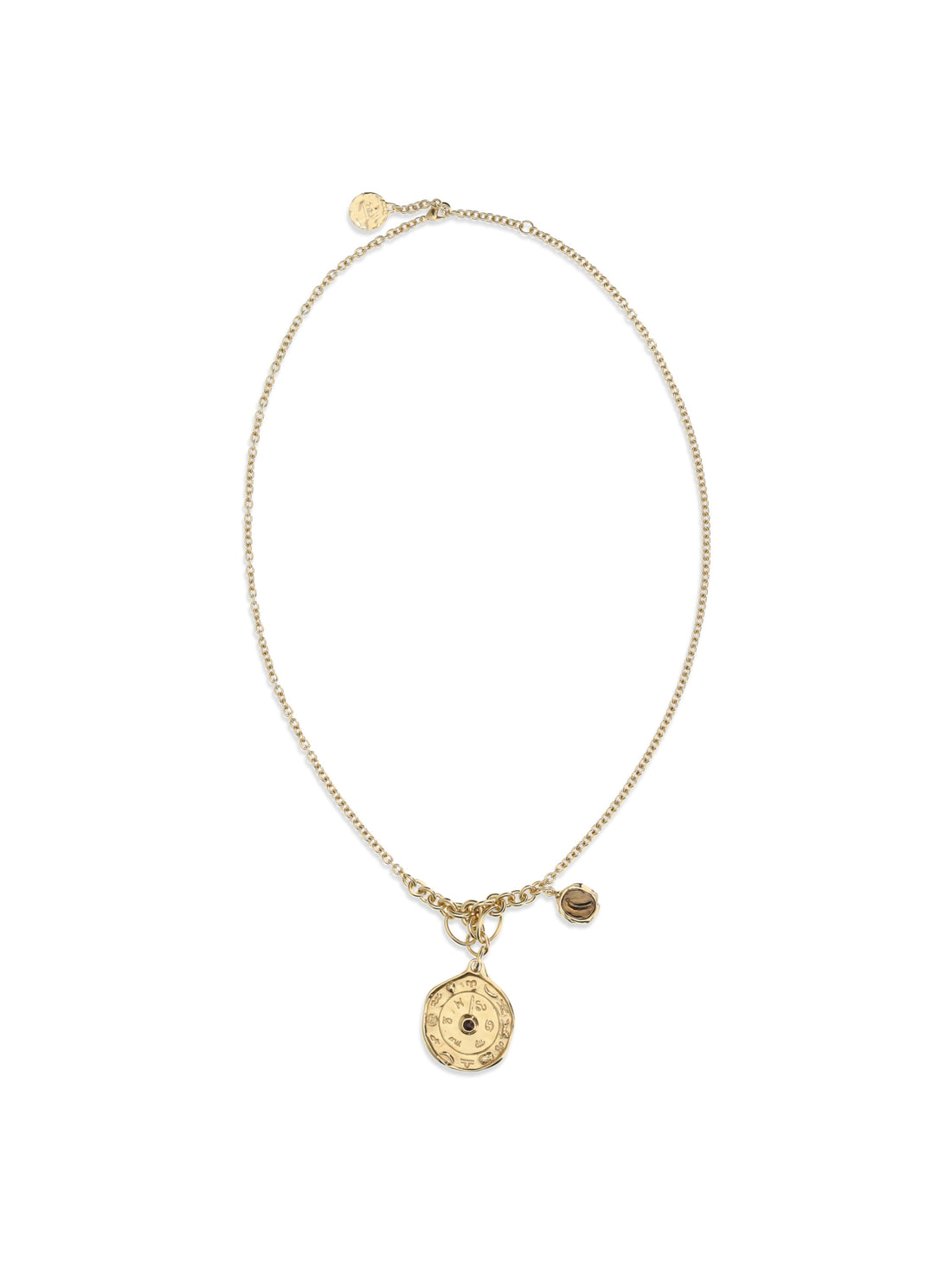 CHLOÉ OS medals pendant necklace