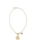 CHLOÉ OS medals pendant necklace