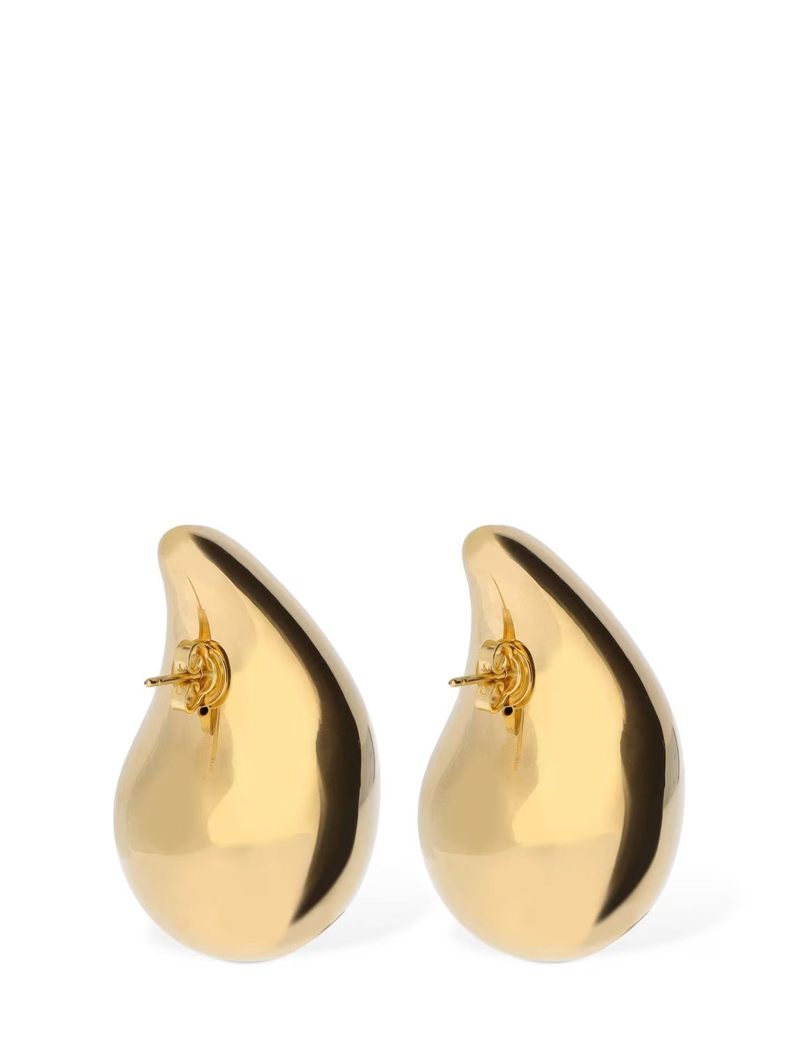 Large Drop Golden Earrings