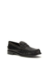 leather loafers