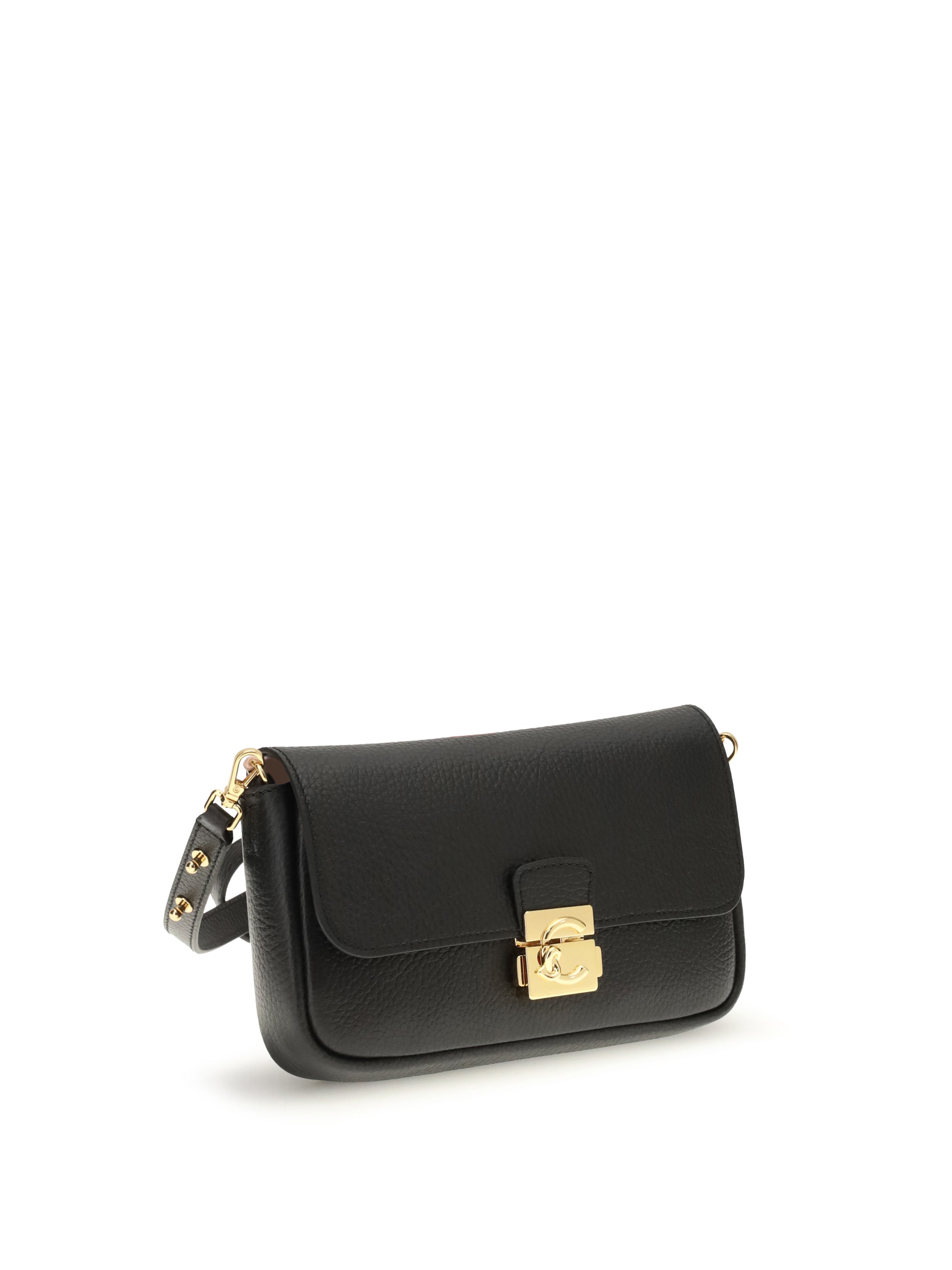 c-me lock mini clutch bag