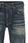 the 1985 larkee diesel jeans define an urban aesthetic through a straight-leg